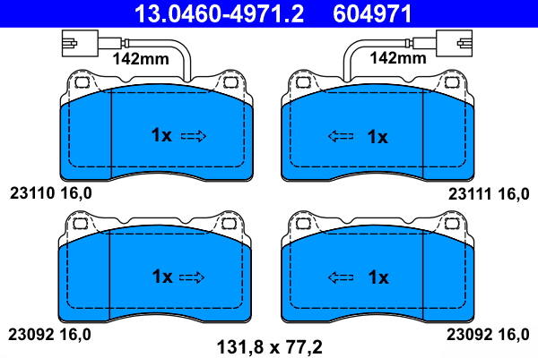 Remblokset ATE 13.0460-4971.2