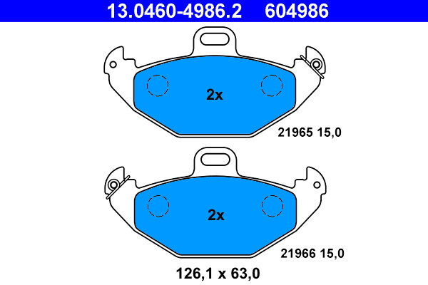 Remblokset ATE 13.0460-4986.2