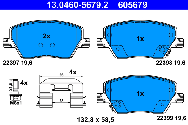 Remblokset ATE 13.0460-5679.2