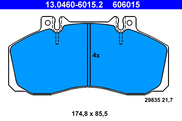 Remblokset ATE 13.0460-6015.2