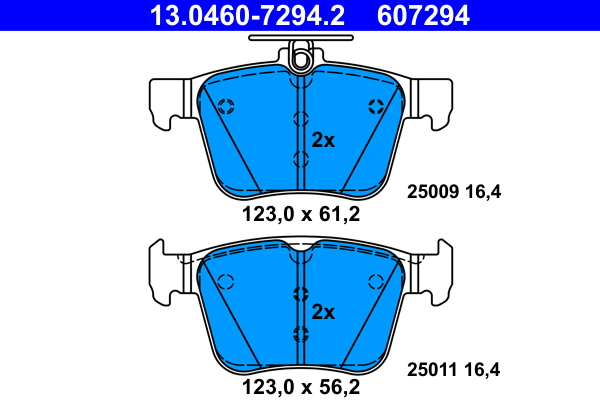 Remblokset ATE 13.0460-7294.2