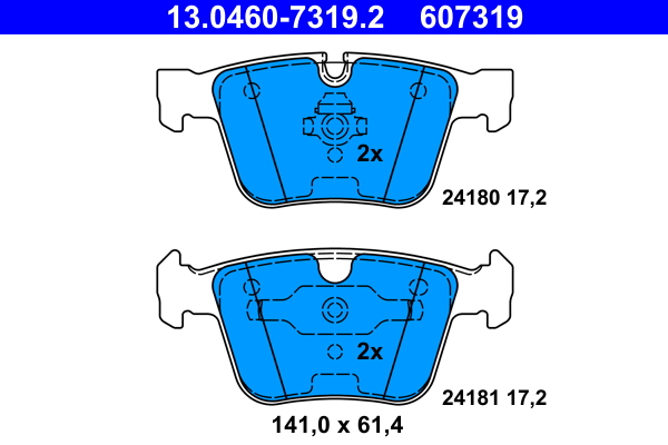 Remblokset ATE 13.0460-7319.2