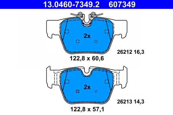 Remblokset ATE 13.0460-7349.2