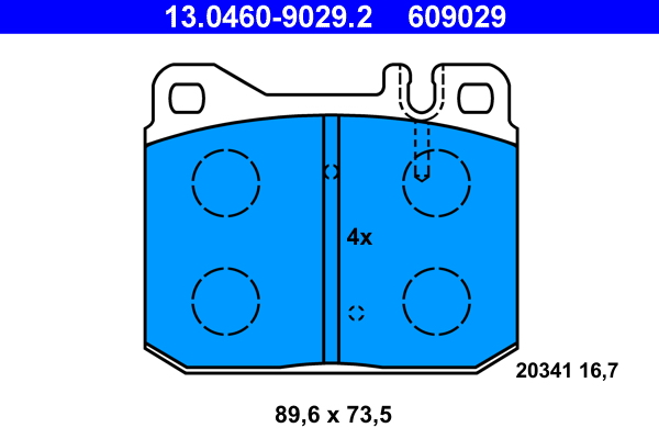 Remblokset ATE 13.0460-9029.2