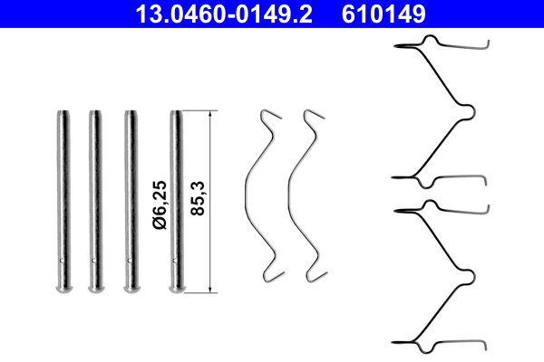 Rem montageset ATE 13.0460-0149.2