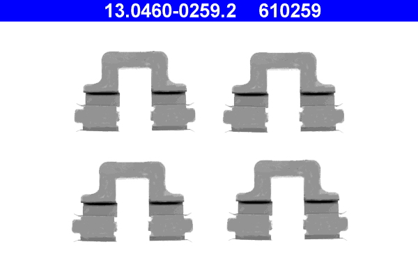 Rem montageset ATE 13.0460-0259.2