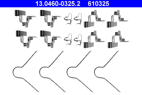 Rem montageset ATE 13.0460-0325.2