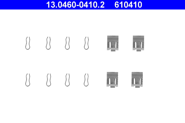 Rem montageset ATE 13.0460-0410.2