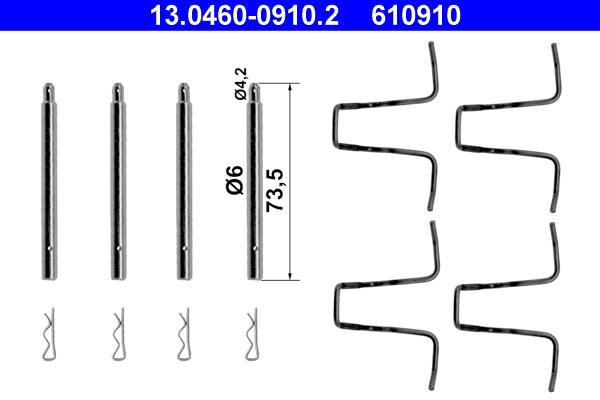 Rem montageset ATE 13.0460-0910.2