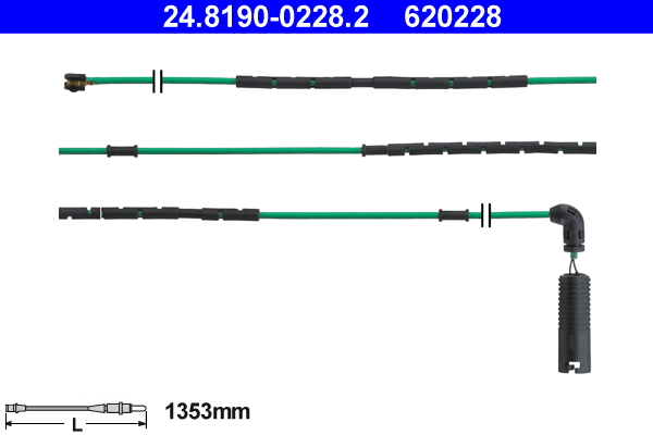 Slijtage indicator ATE 24.8190-0228.2