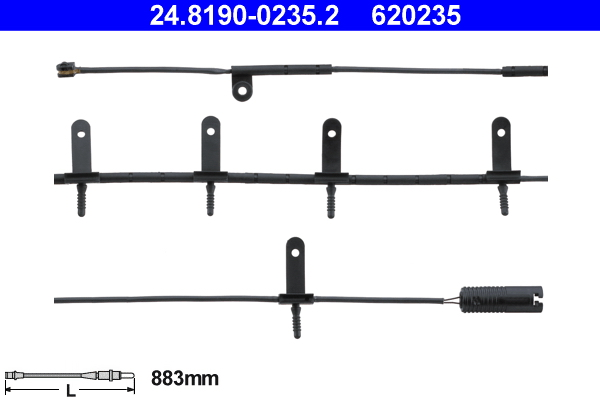 Slijtage indicator ATE 24.8190-0235.2