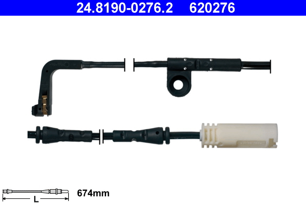 Slijtage indicator ATE 24.8190-0276.2