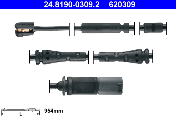 Slijtage indicator ATE 24.8190-0309.2