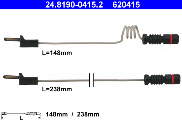 Slijtage indicator ATE 24.8190-0415.2