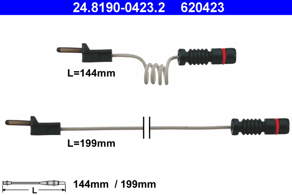 Slijtage indicator ATE 24.8190-0423.2