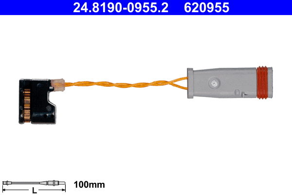 Slijtage indicator ATE 24.8190-0955.2