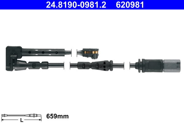 Slijtage indicator ATE 24.8190-0981.2