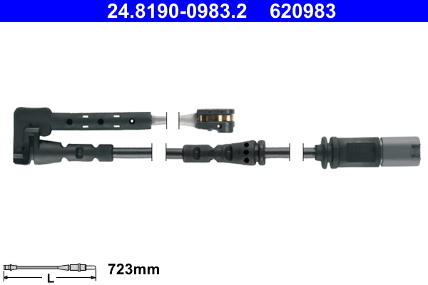 Slijtage indicator ATE 24.8190-0983.2