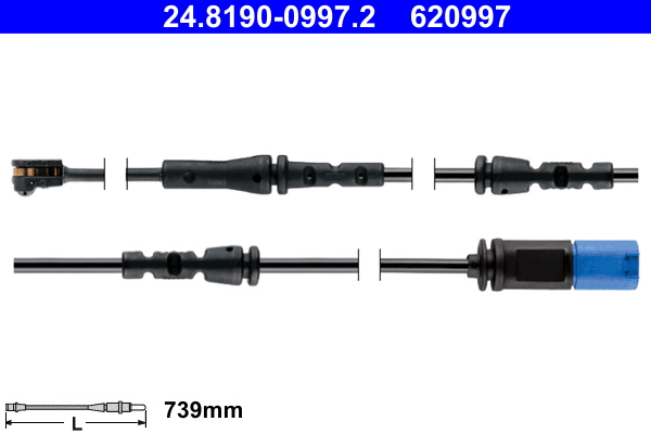 Slijtage indicator ATE 24.8190-0997.2