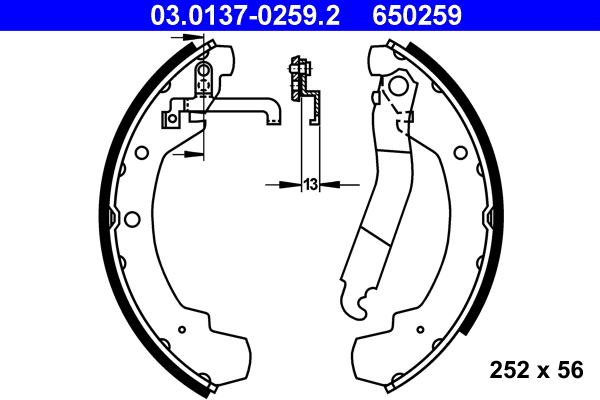 Remschoen set ATE 03.0137-0259.2