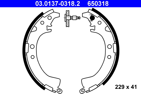 Remschoen set ATE 03.0137-0318.2