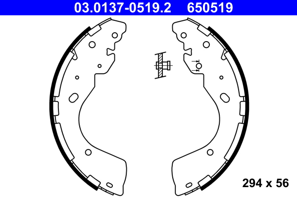 Remschoen set ATE 03.0137-0519.2