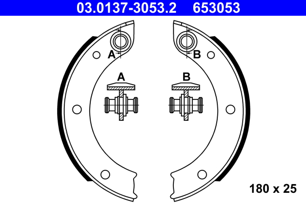 Remschoen set ATE 03.0137-3053.2