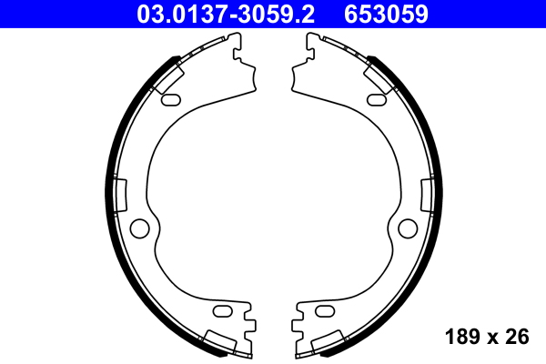 Remschoen set ATE 03.0137-3059.2