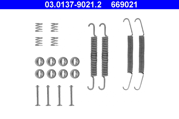 Rem montageset ATE 03.0137-9021.2