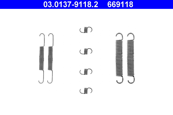 Rem montageset ATE 03.0137-9118.2