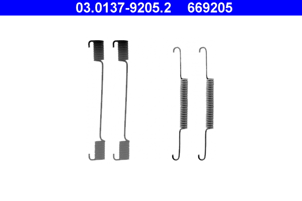 Rem montageset ATE 03.0137-9205.2