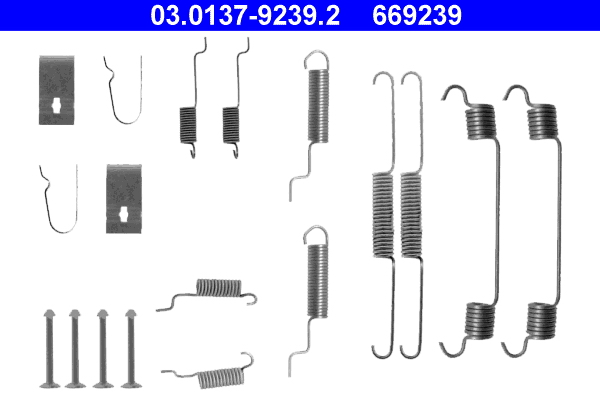 Rem montageset ATE 03.0137-9239.2