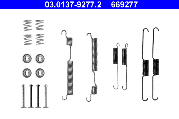 Rem montageset ATE 03.0137-9277.2