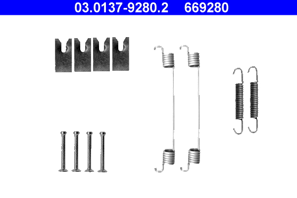 Rem montageset ATE 03.0137-9280.2