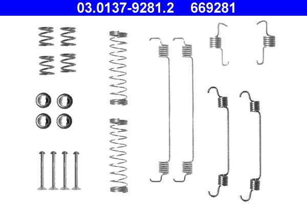 Rem montageset ATE 03.0137-9281.2