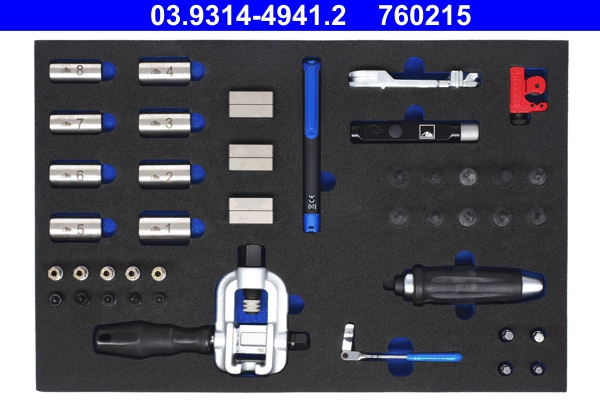 Aflegvak, lade (gereedschapswagen) ATE 03.9314-4941.2
