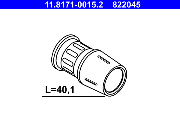 Geleidehuls, remklauw ATE 11.8171-0015.2