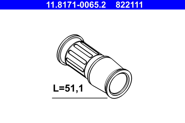 Geleidehuls, remklauw ATE 11.8171-0065.2