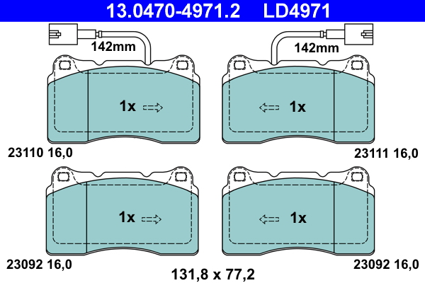 Remblokset ATE 13.0470-4971.2