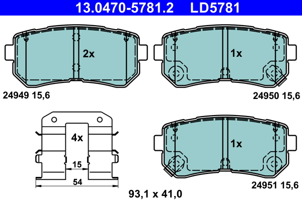 Remblokset ATE 13.0470-5781.2