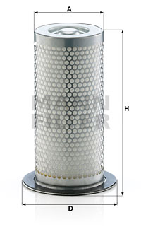 Filter, persluchttechniek Mann-Filter LE 44 001 x