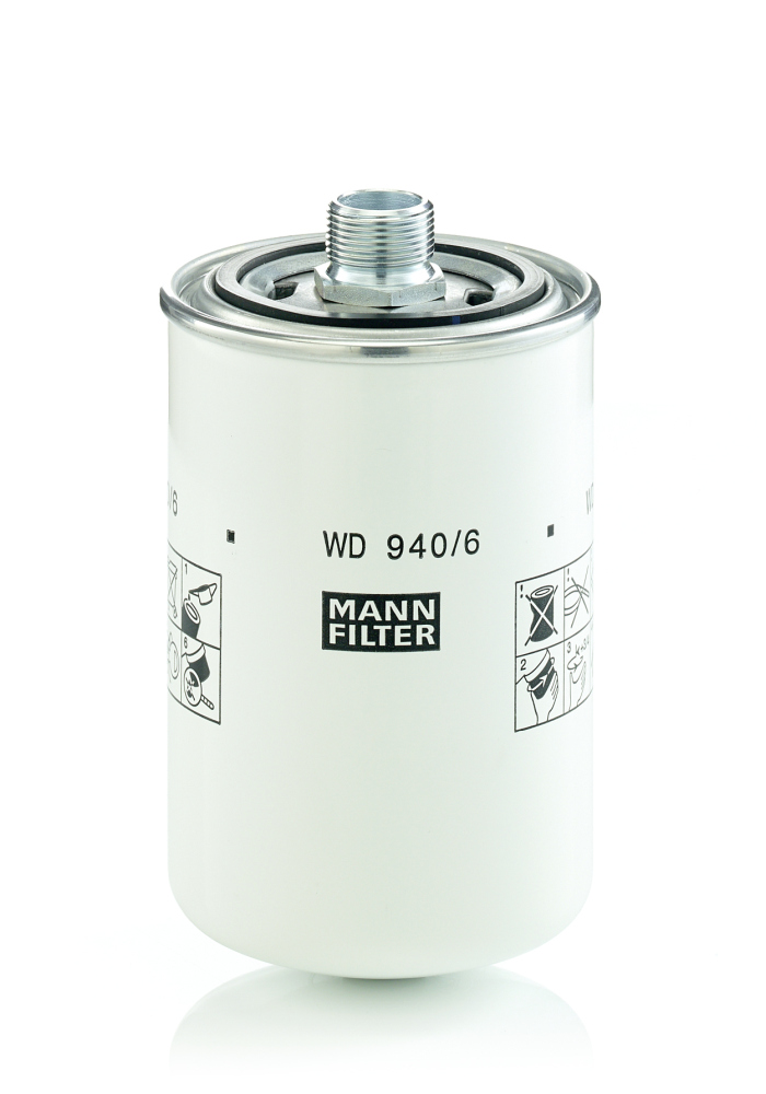 Oliefilter Mann-Filter WD 940/6
