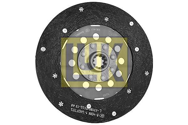 LUK Frictieplaat 325 0009 10