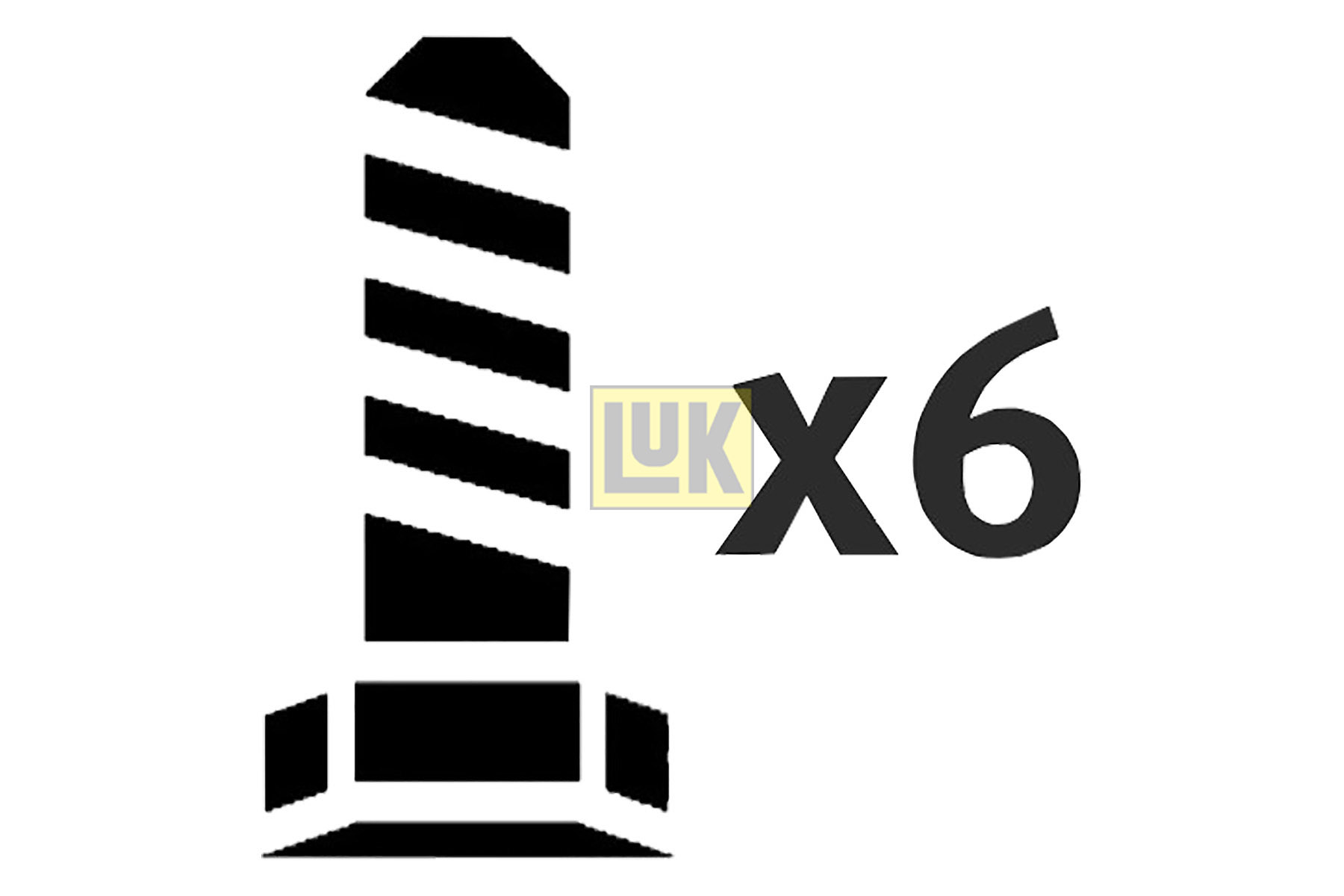 Vliegwielbout LUK 411 0164 11