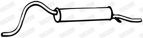 Achterdemper Walker 01284