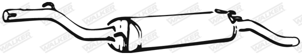 Achterdemper Walker 01497