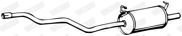 Achterdemper Walker 03712