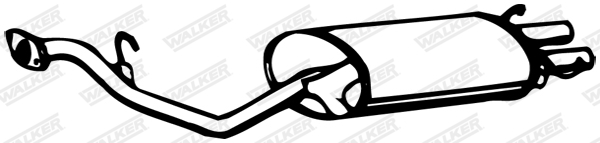 Achterdemper Walker 06545