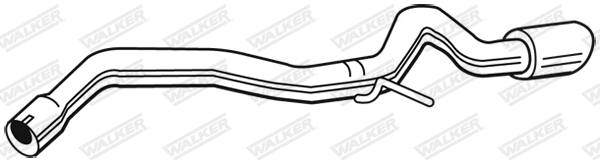 Walker Uitlaatpijp 10486