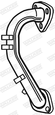 Walker Uitlaatpijp 10552